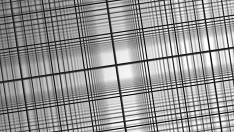 abstract geometric pattern of black and white lines