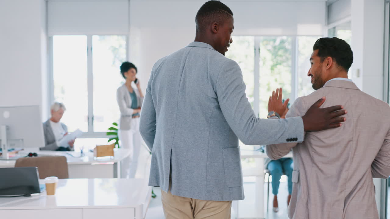 Business men, corporate office