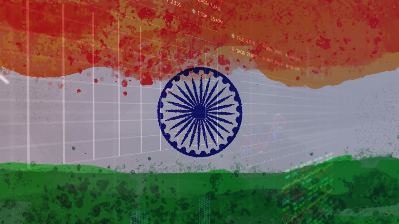 인도 발 위에서 코로나 통계 기록의 구성