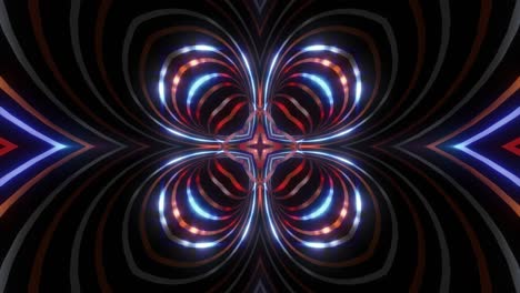 abstract glowing geometric patterns