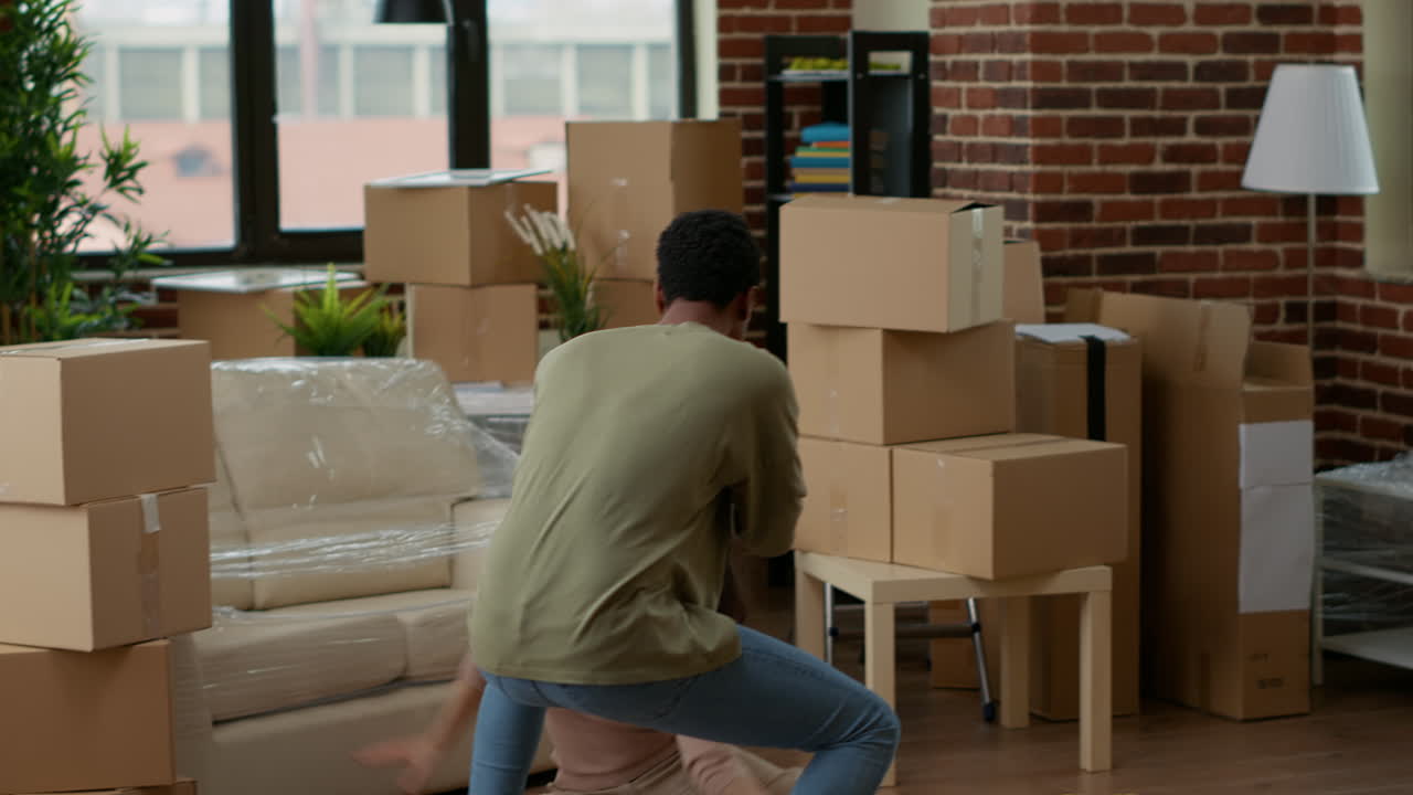 Husband and wife dancing and celebrating life event
