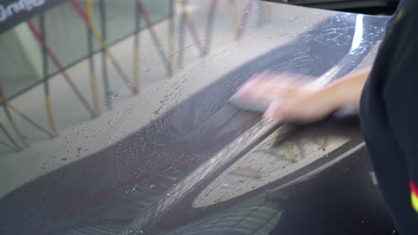 polish car in car spa