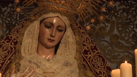 Religious Statue of the Virgin Mary