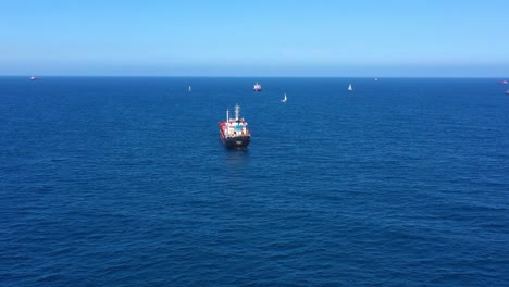 ships at sea