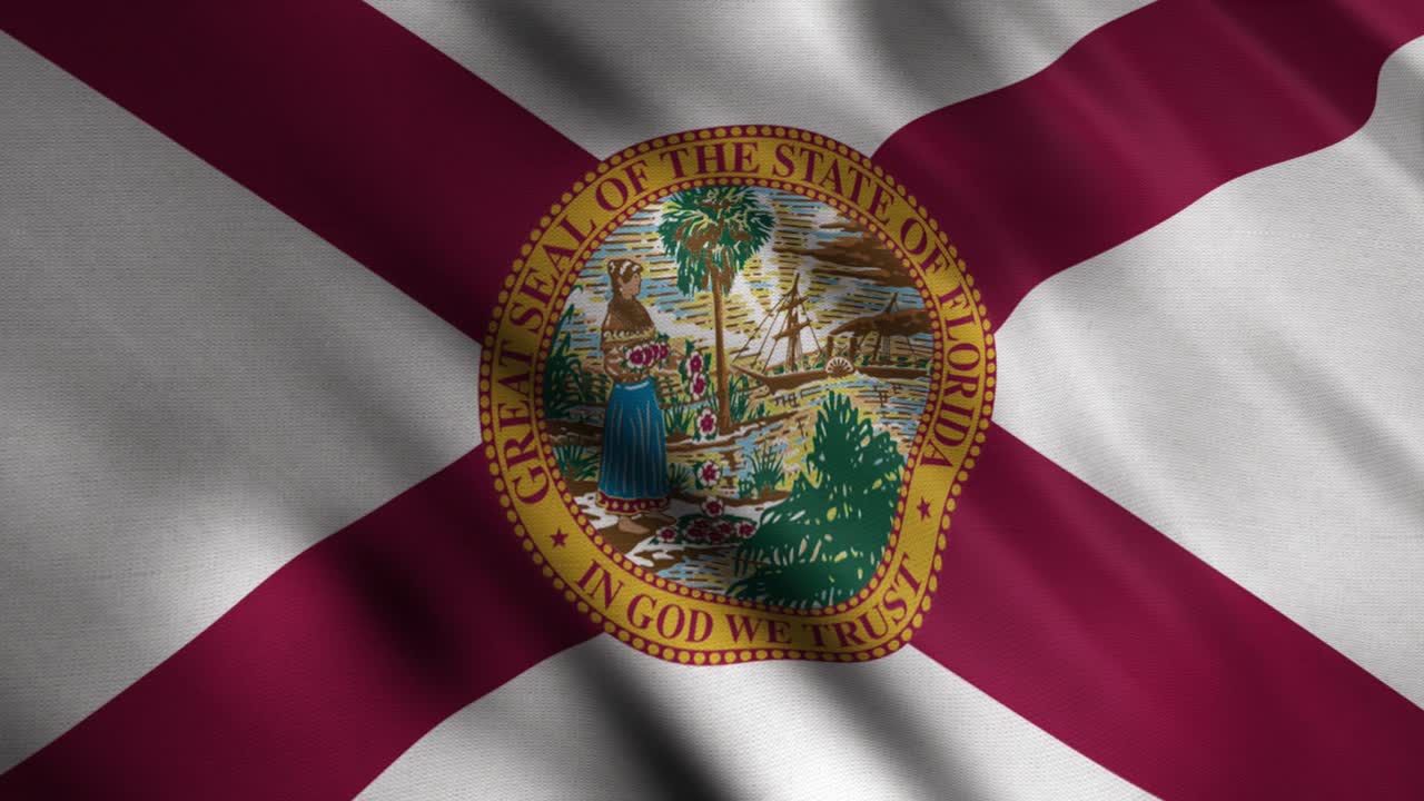 bandera del estado de florida