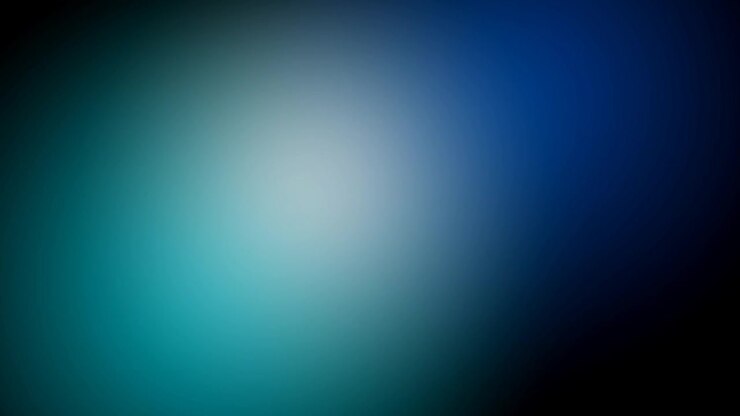 Abstract Blue and Teal Gradient Background with Soft Light