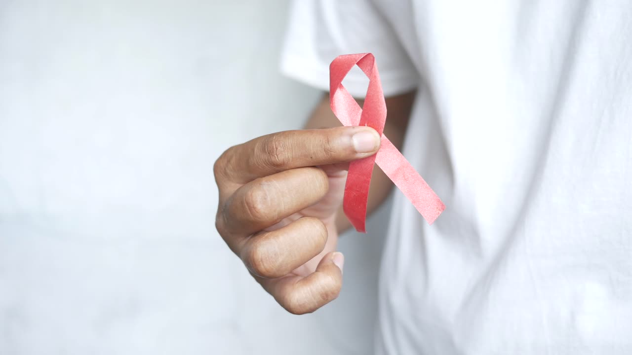 concienciación de la cinta roja