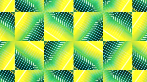 kaleidoscopio en movimiento. gráficos en movimiento de 4k