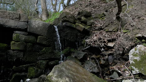 Mountain-river-flowing-in-stream