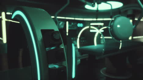 sala de operaciones médicas futuristas