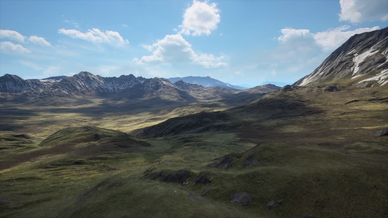 Paesaggio dell'Altopiano Tibetano