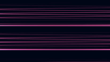 líneas de neón futuristas en filas en gradiente negro