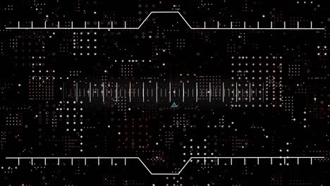 Animation-Eines-Schwarzen-Digitalen-Bildschirms-Mit-Datenverarbeitung