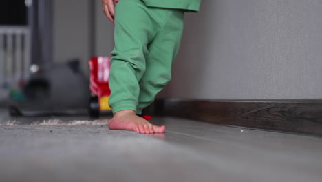 toddler learning to walk