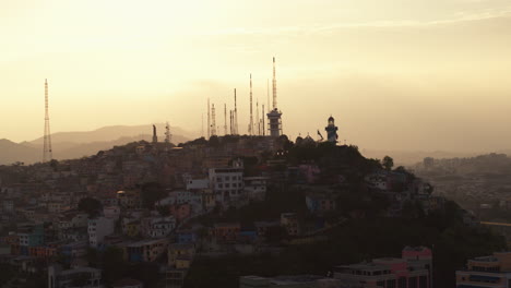 Cerro-Santa-Ana-Aerial-View-Guayaquil-CIty-Ecuador