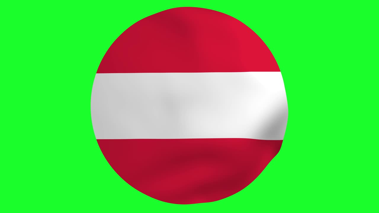 오스트리아의 발이 공중에서 흔들리는 4k uhd 애니메이션