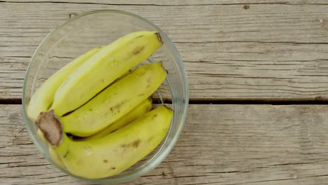 Nahaufnahme-Von-Frischen-Bananen-In-Einer-Schüssel