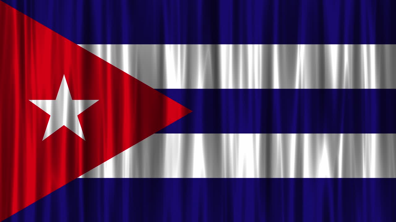 Cuban National Flag (Loopable)