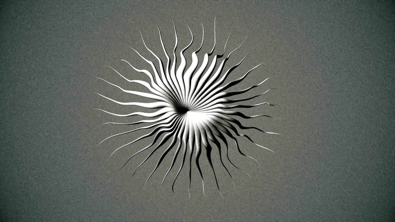 fondo abstracto estilizado estrella psicodélica