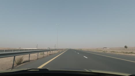 solar street lights consistent along uae desert roads. renewable energy is key requirement to sustainability, and stands at the forefront of dubai and the uae strategic priorities.