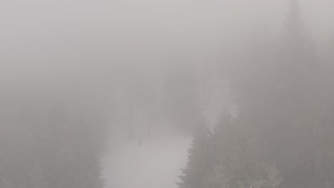 Foggy-winter-view-of-Carpathian-mountains-in-Romania