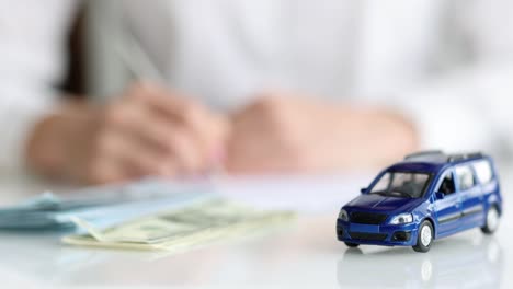 registration of documents for purchase of car or insurance