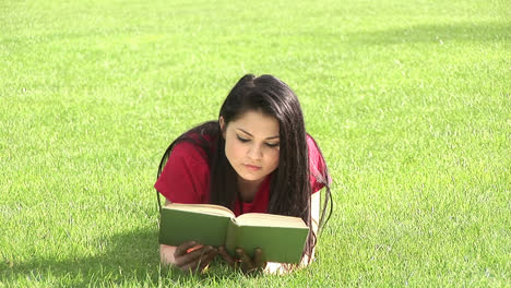 Mujer-Leyendo-Al-Aire-Libre