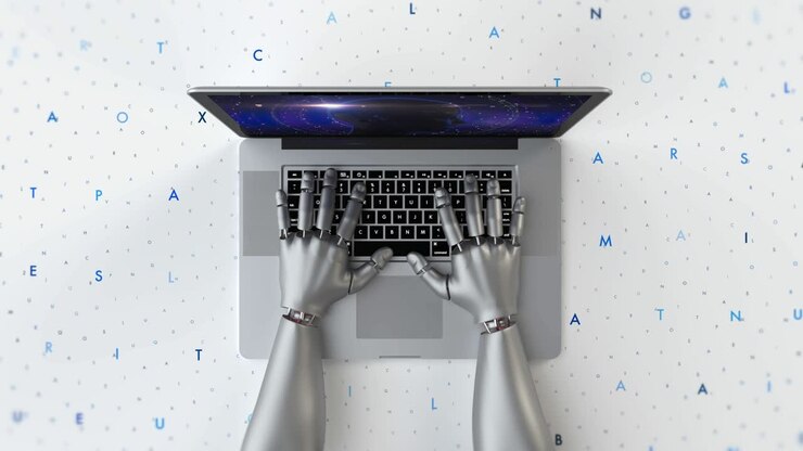 Advanced robot hands using laptop computer