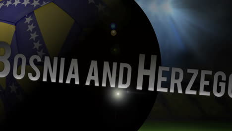 bosnia world cup 2014 animation with football