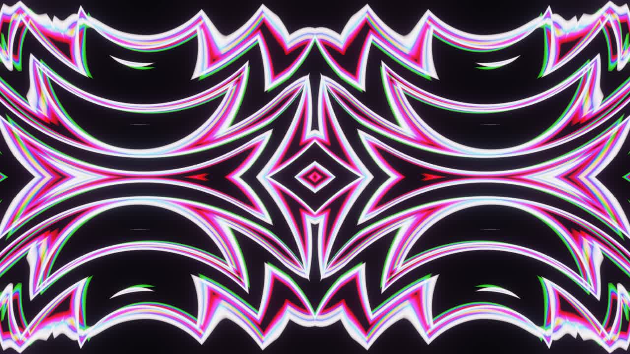 concierto de brillos multicolores de patrón abstracto