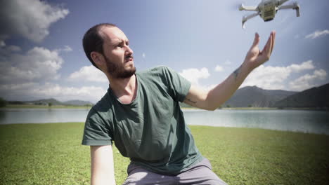 amatuer latino cineasta volador dji dron aéreo