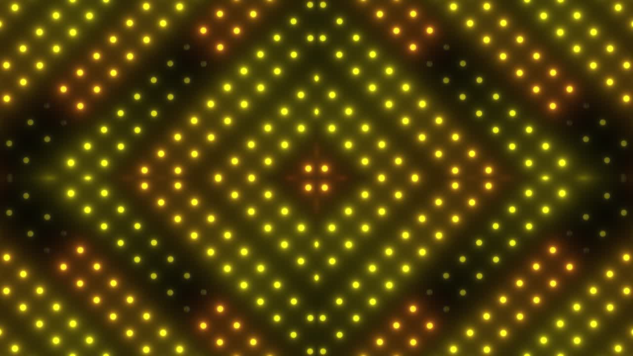 Abstract LED Light Pattern