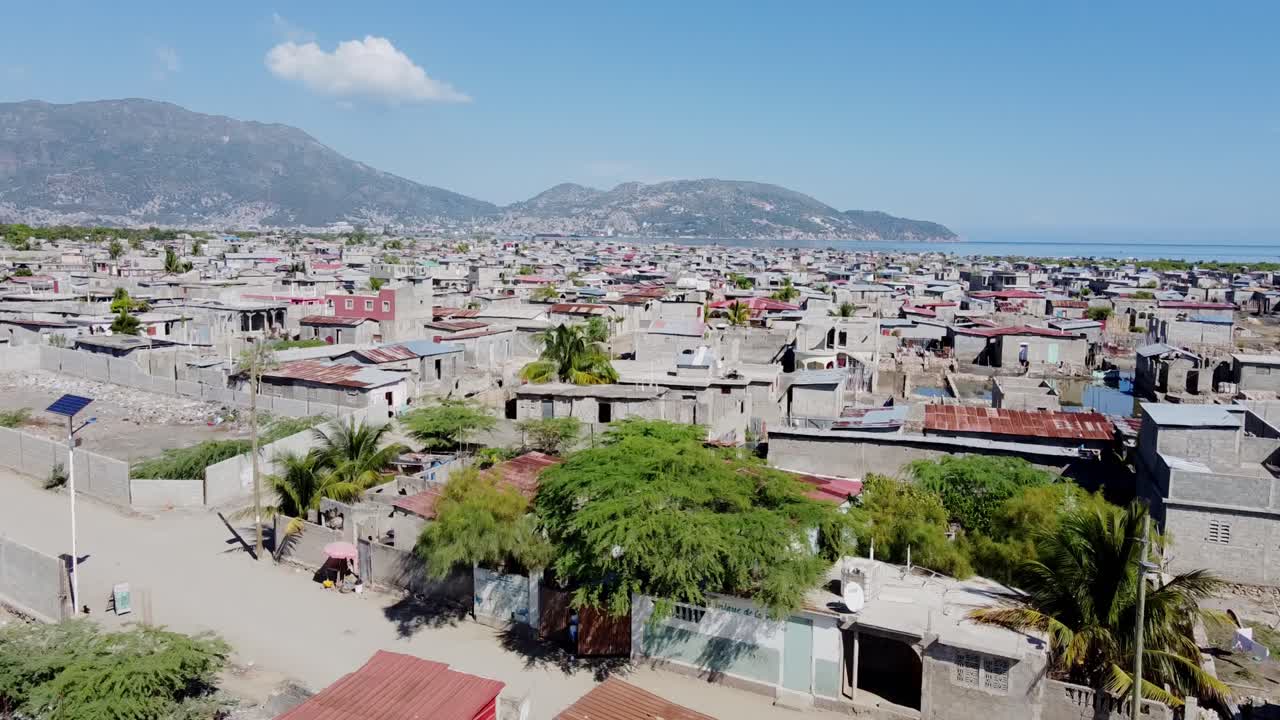 malas condiciones de vida en cap haitien, haití