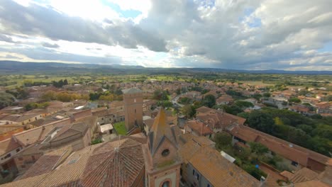 village of bettolle, sinalunga