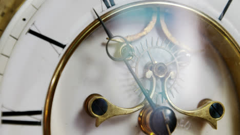 close-up of clock