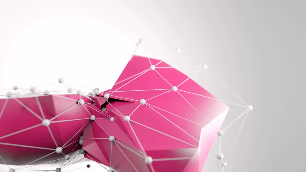 4k polígonos abstractos que se colapsan.