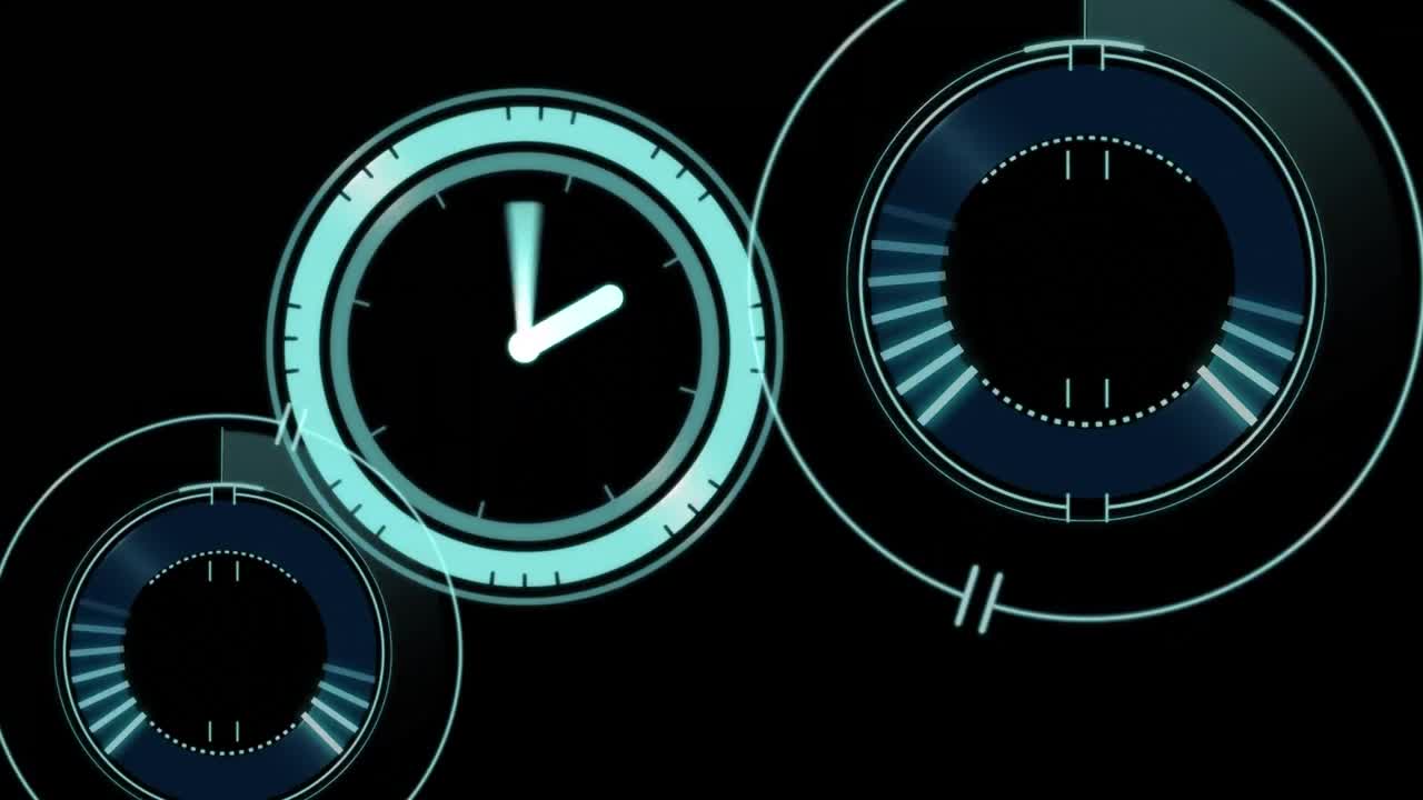 시계 이동 및 데이터 처리