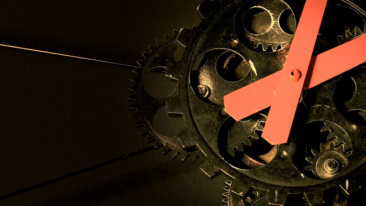 grunge abstracto engranajes de reloj sucios y oxidados concepto industrial y comercial