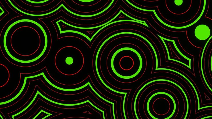 Red-Green Mosaic Background August 2021 H.264 4K
