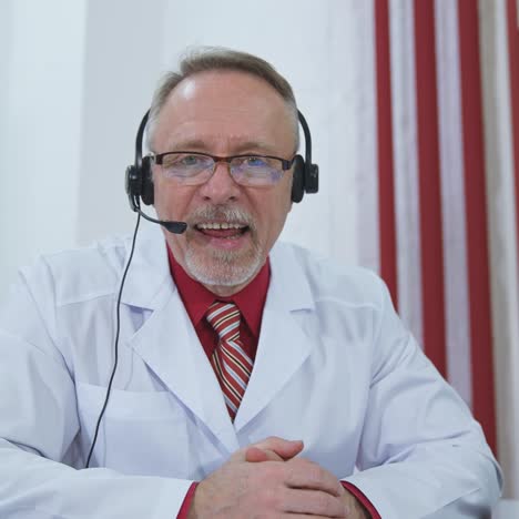 happy doctor looking at camera