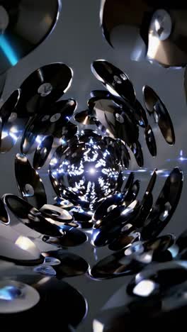 vortex of shining digital discs