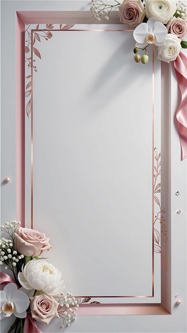 Minimalist Luxury Wedding Invitation Background