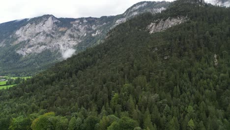 Ladera-Boscosa-En-Baviera-Alemania-Drone-Vista-Aérea