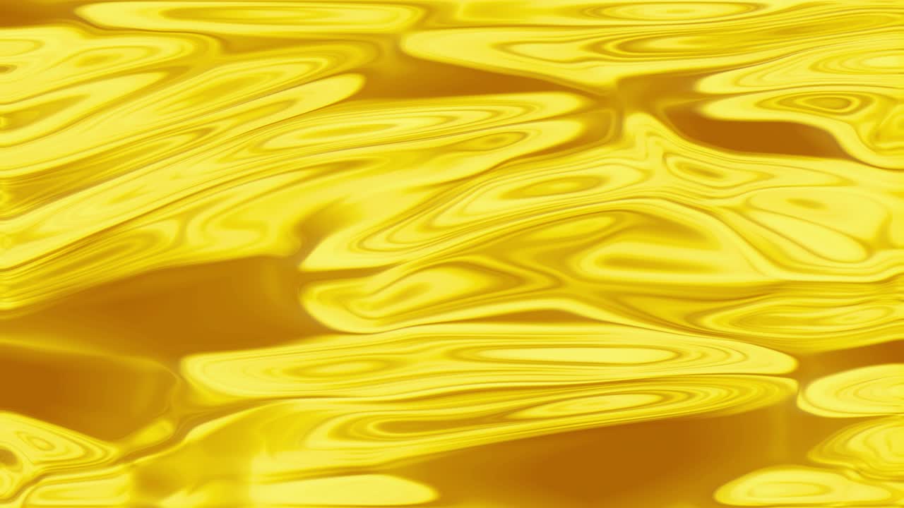 Liquid gold. Liquid metal. Abstraction, Psychedelic. Loop