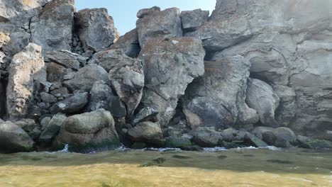 rocky seashore: stunning coastal rock formations