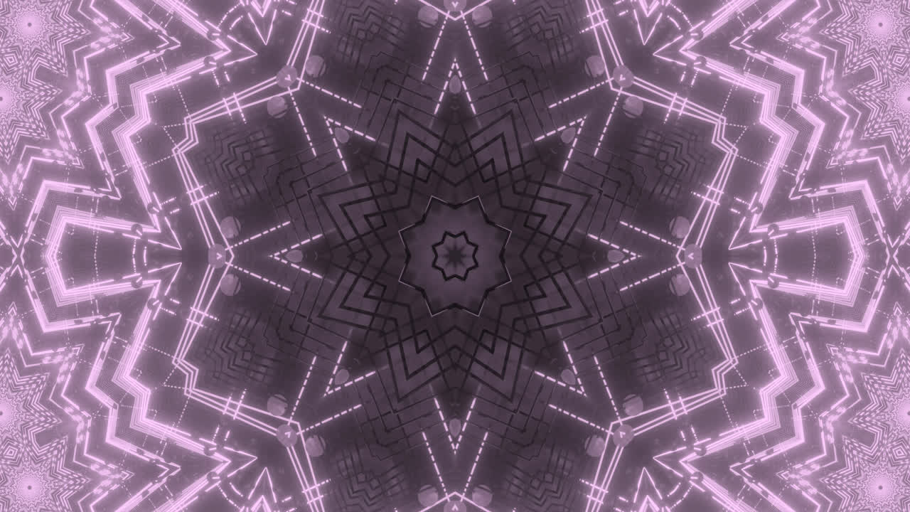 Dynamic tunnel visuals loop continuously, showcasing intricate neon patterns in stunning detail. This captivating display creates an immersive atmosphere perfect for relaxation or ambiance