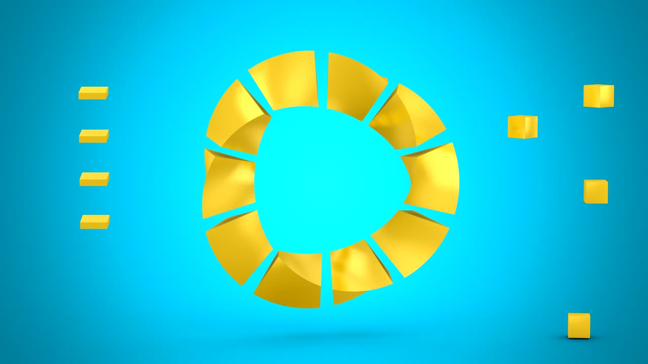 회전하는 기하학적 모양