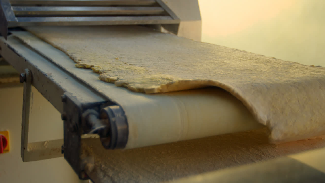 반죽 시터 기계 반죽 4k를 준비