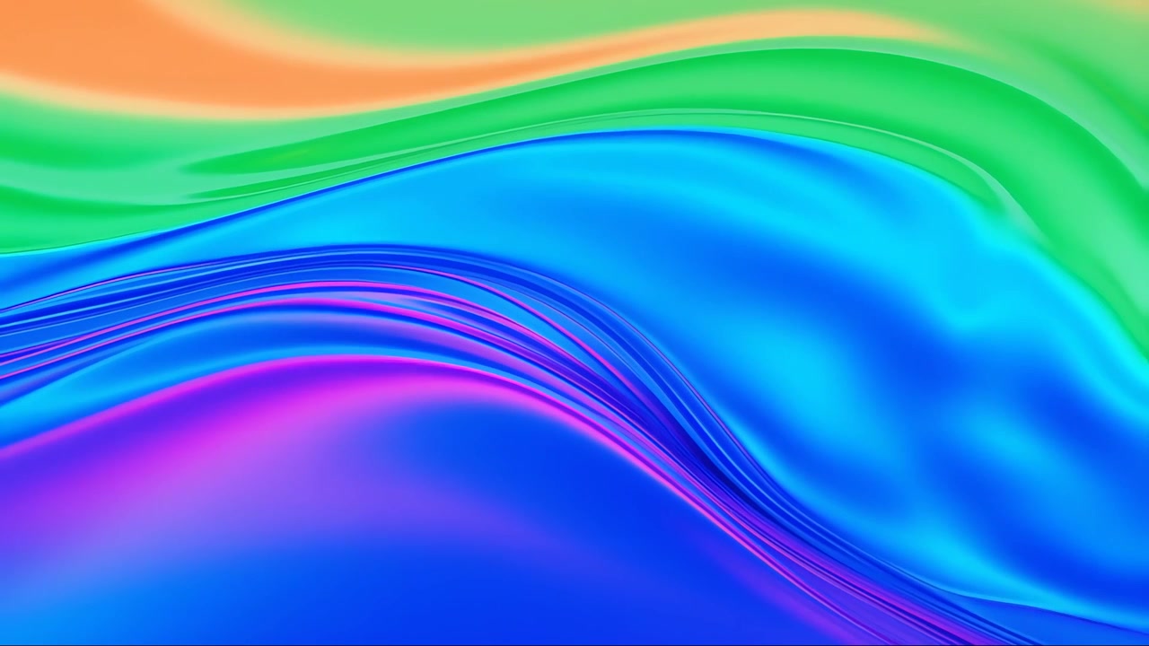 Abstract Fluid Motion Background 4K