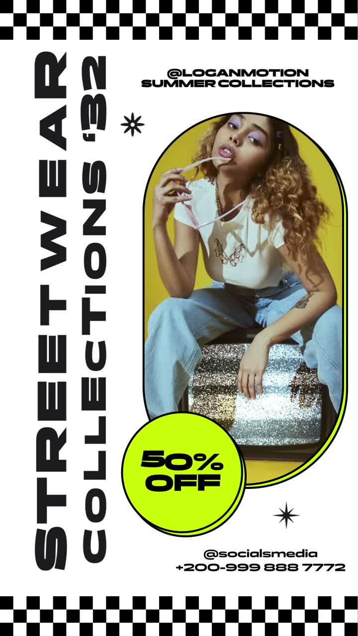 Giovani donne in posa in stile streetwear retrò in studio